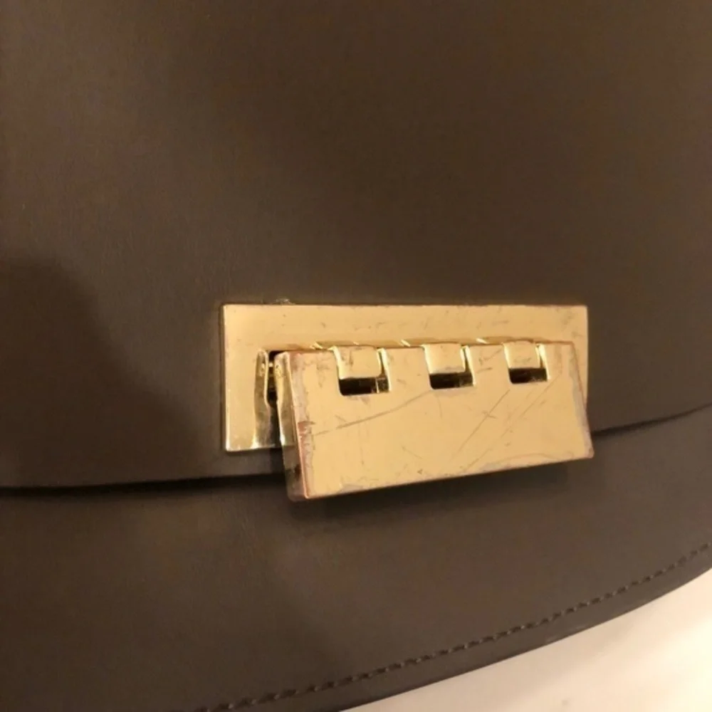 Zac Zac posen saddle bag messenger crossbody - Picture 2 of 16
